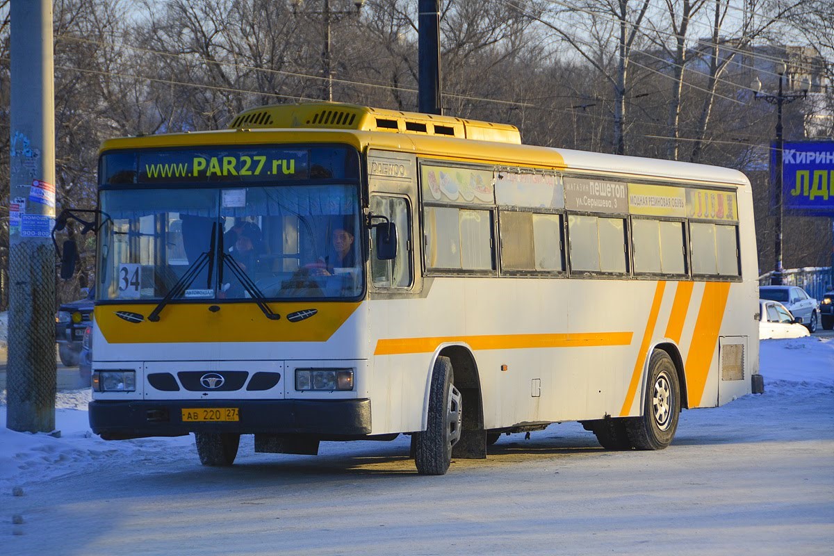 Хабаровск. Daewoo BS106 ав220