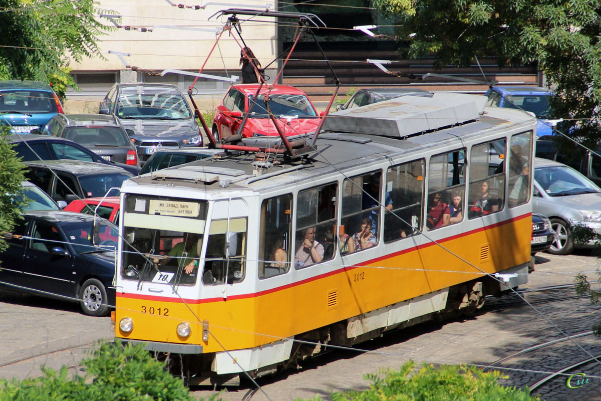 София. Tatra T6A2B №3012