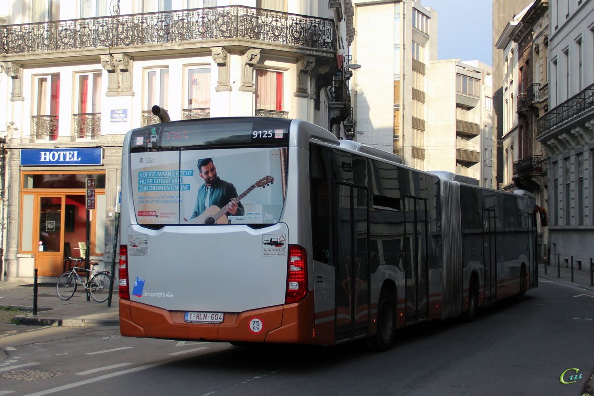 Брюссель. Mercedes-Benz O530 Citaro G 1-HLN-604
