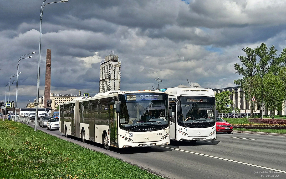 Санкт-Петербург. Volgabus-6271.05 е355ер, Volgabus-5285.G2 е427вх