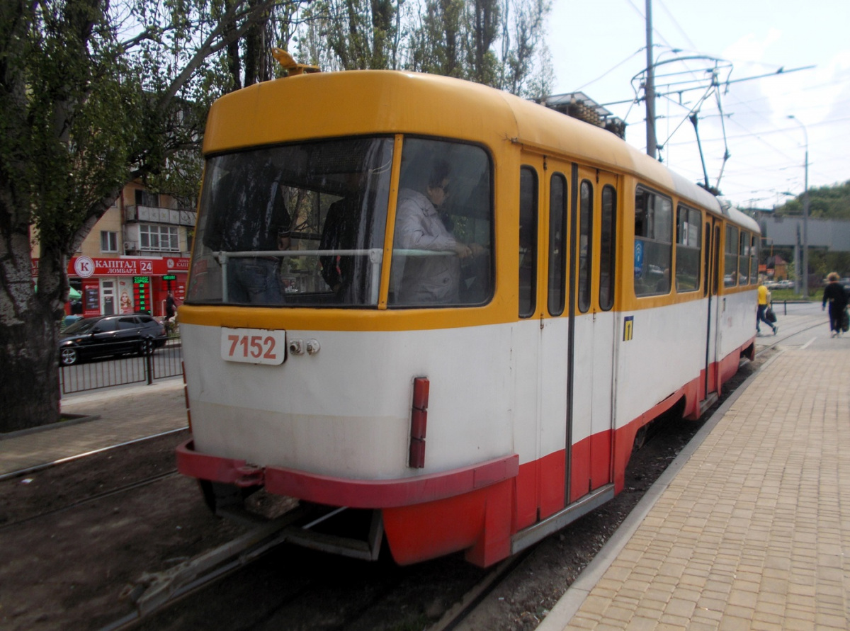 Одесса. Tatra T3A №7152
