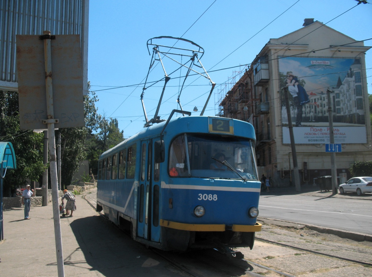 Одесса. Tatra T3R.P №3088