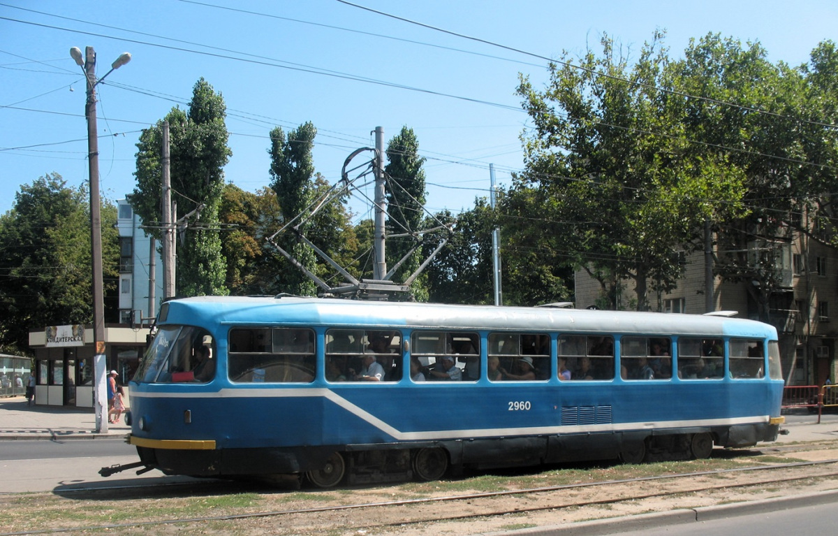 Одесса. Tatra T3R.P №2960