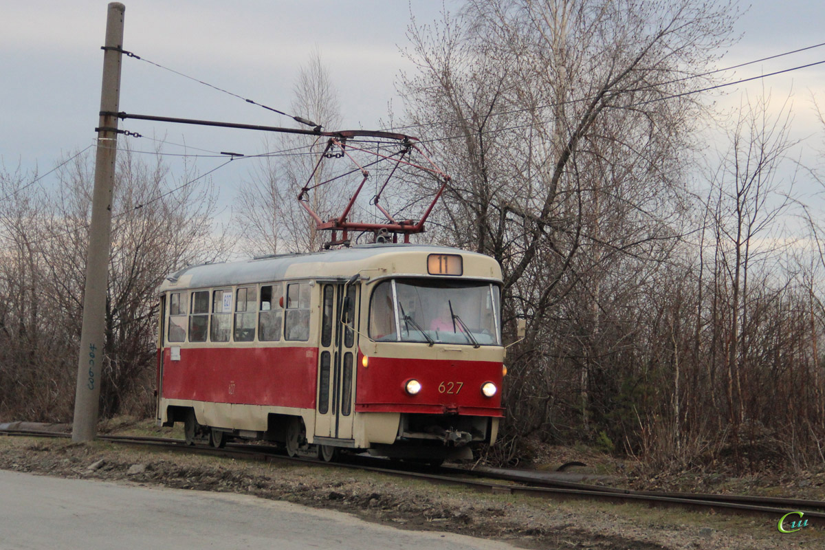 Екатеринбург. Tatra T3 (двухдверная) №627