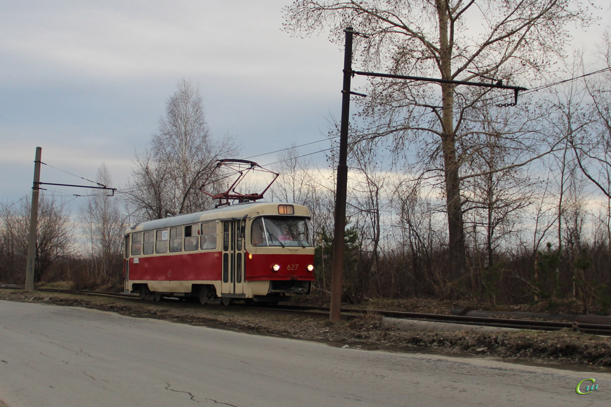 Екатеринбург. Tatra T3 (двухдверная) №627