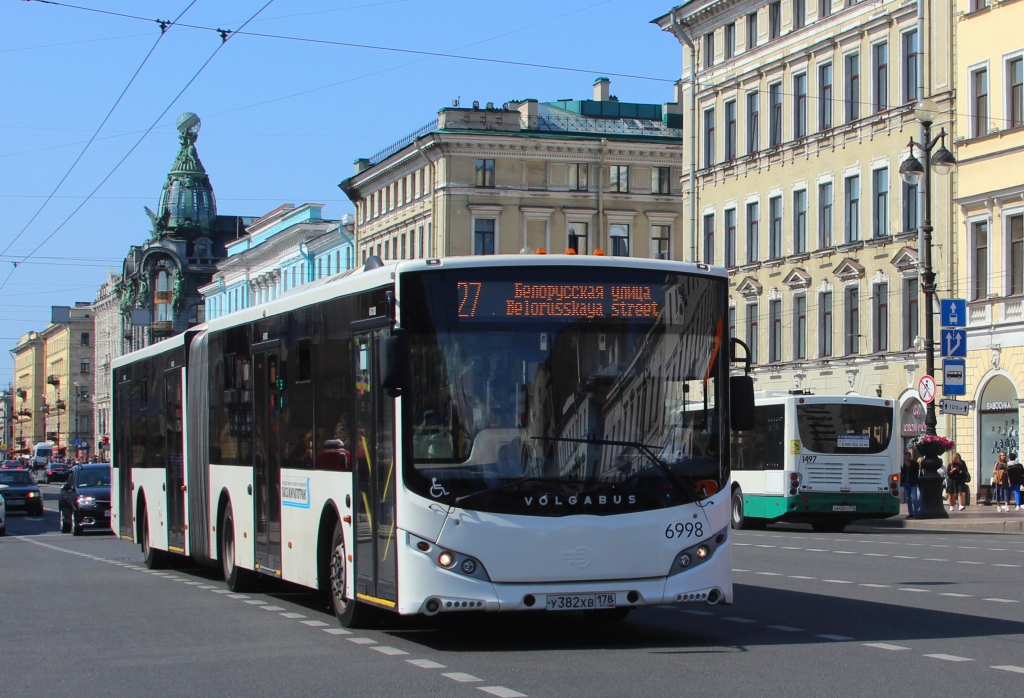 Санкт-Петербург. Volgabus-6271.05 у382хв
