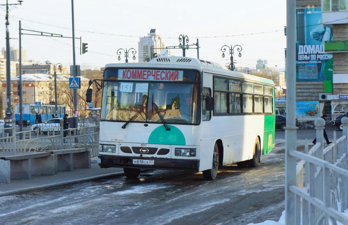 Хабаровск. Daewoo BS106 н818са