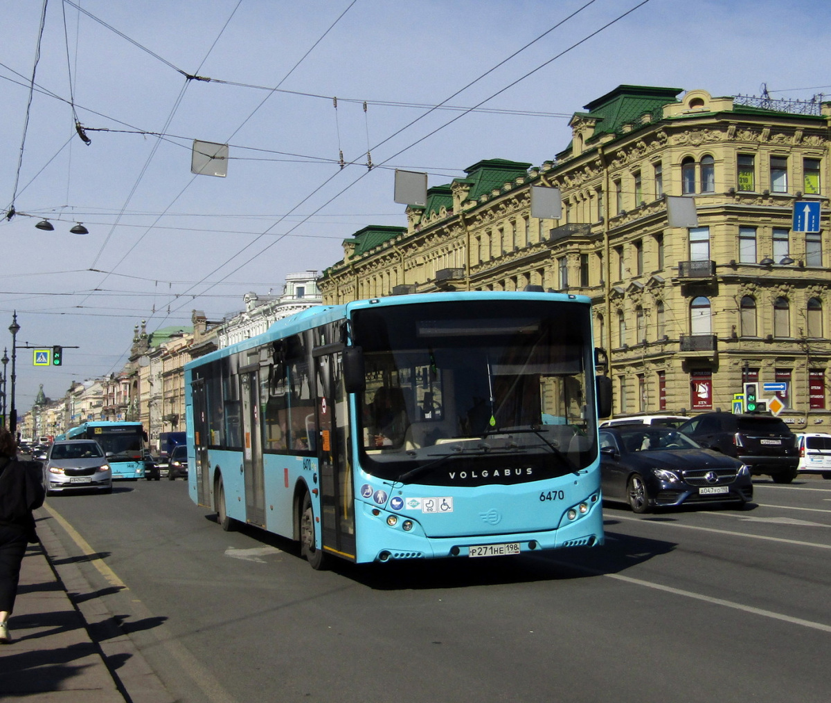 Санкт-Петербург. Volgabus-5270.G4 (LNG) р271не
