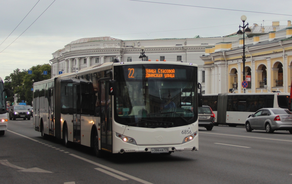 Санкт-Петербург. Volgabus-6271.05 у386хв
