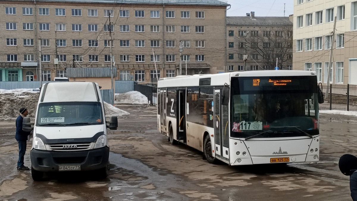 МАЗ-203.015 вв125, Росвэн-3265 (IVECO Daily) р041оу - Тула - Фото №296762 -  Твой Транспорт