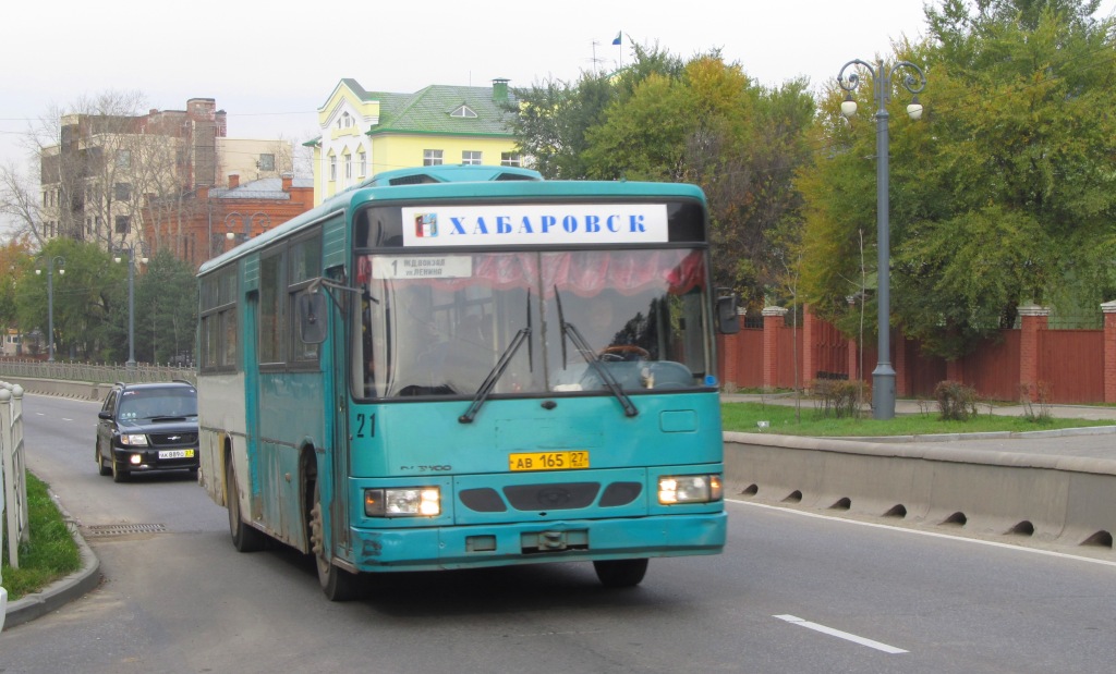 Хабаровск. Daewoo BS106 ав165