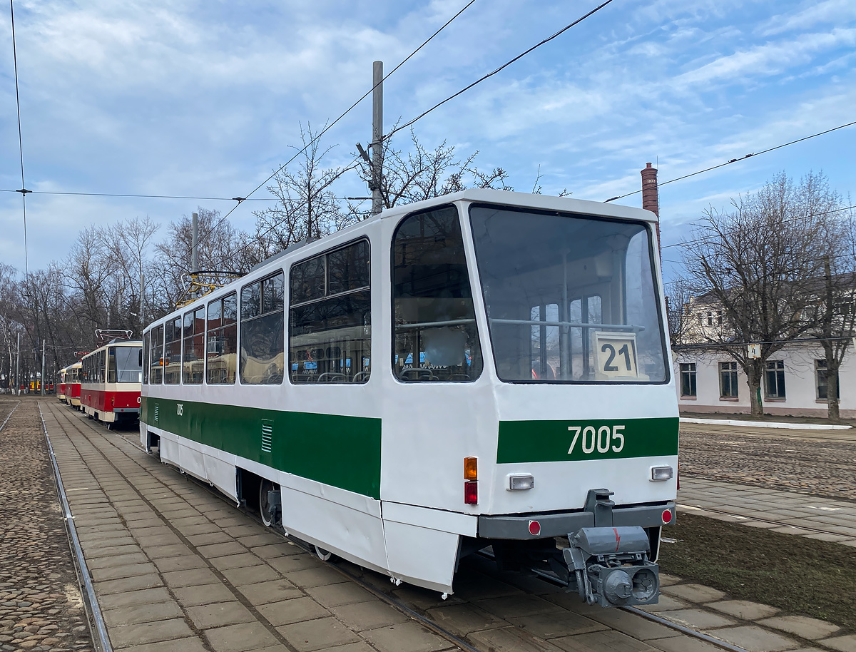 Москва. Tatra T7B5 №7005