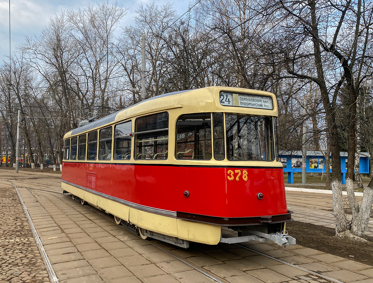 Москва. Tatra T2 №378