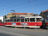 Прага. Tatra T3R.PV №8154