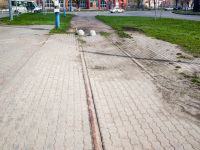 Ногинск. Остатки трамвайной сети, закрытой в 2016 году