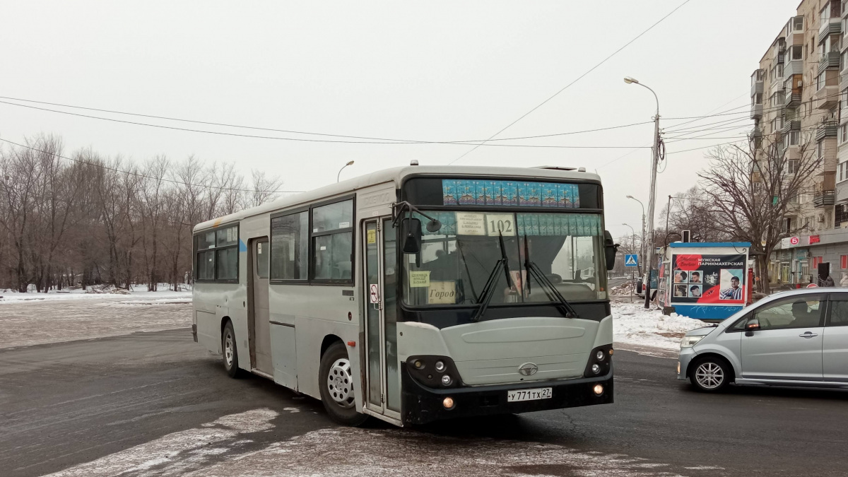 Daewoo BS106 у771тх - Хабаровск - Фото №304040 - Твой Транспорт