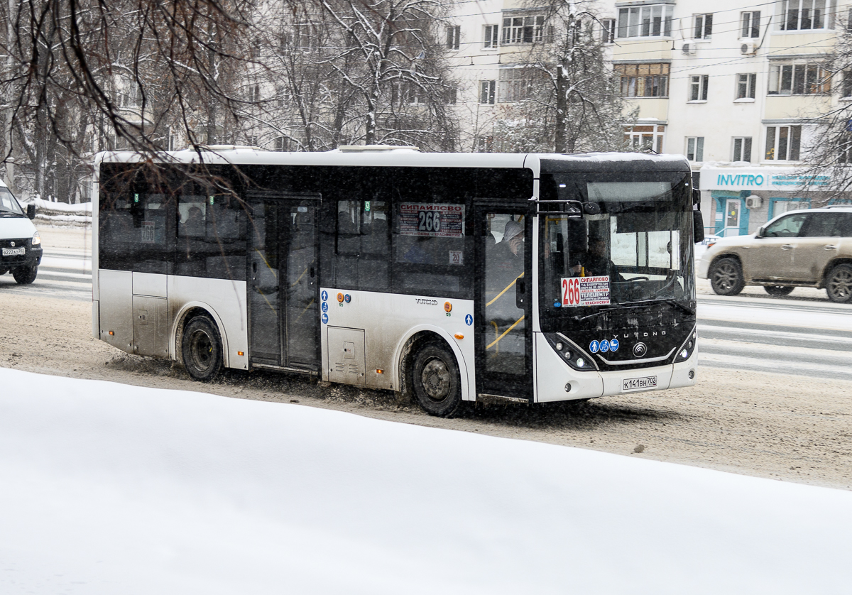 Yutong ZK6890HGQ к141вн - Уфа - Фото №304663 - Твой Транспорт