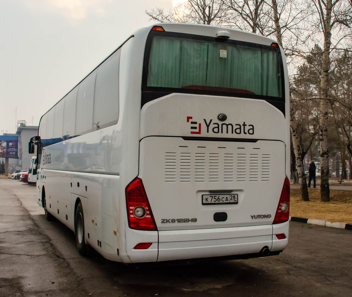 Yutong ZK6122H9 к756са - Благовещенск - Фото №307700 - Твой Транспорт