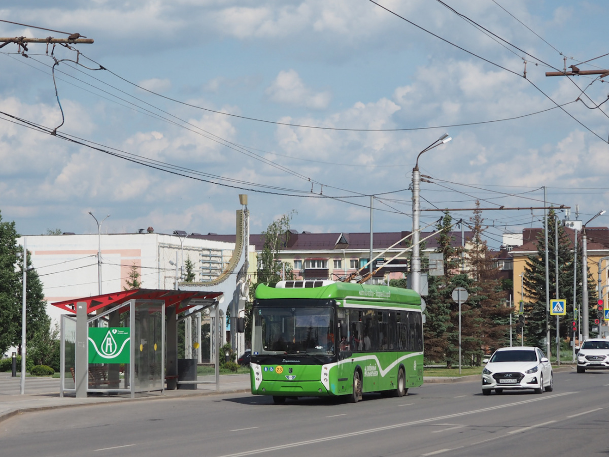 УТТЗ-6241-10-02 Горожанин №23 - Альметьевск - Фото №310068 - Твой Транспорт