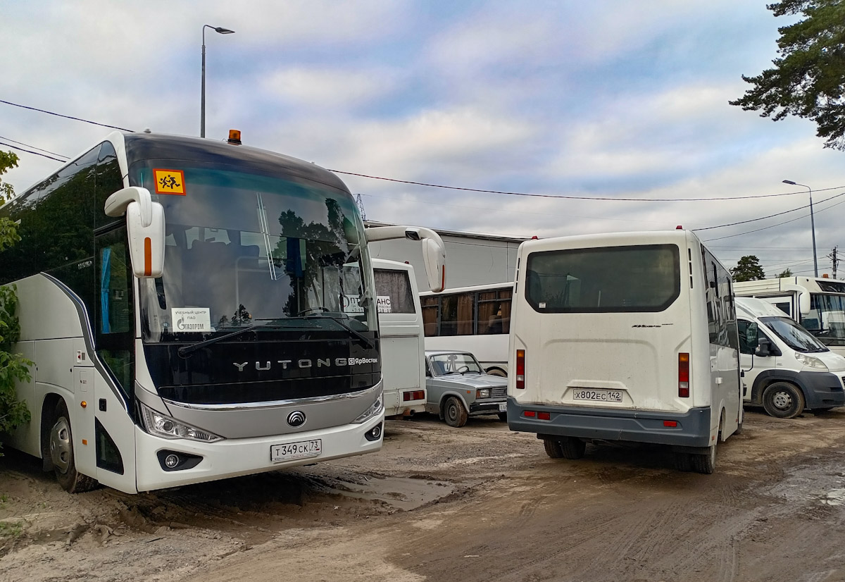 Yutong ZK6128H т349ск, ГАЗ-A63R42 ГАЗель Next х802ес - Москва