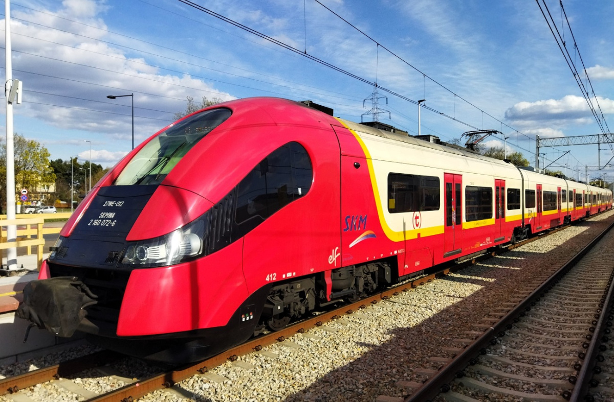 PESA Elf 27WE-012 - Варшава - Фото №429438 - Твой Транспорт